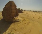 Little fly over Qasr al-Farid in Mada’in Saleh with a DJI F450. It was quite windy... the plan was to go all the way round, but I aborted... Didn&#39;t even manage to land on the pad :S