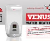 Venus Waterheaters is back with a new digital display and power saving features.nOn air in English, Hindi, Telegu, Tamil, Kannada and Bengali!nProduced by Urban Image Films and directed by Govind Kumar.nwww.urban-image.com
