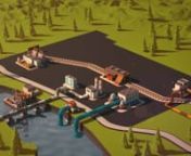 Short animation about new possibilities of old industrial park. It looks better on fullscreen.