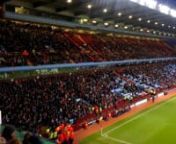 Blades fans at Villa Park for the 2-1 FA Cup 3rd Round victory over Aston Villa.nnApologies about the lack of volume, the noise cancelling kicked in!