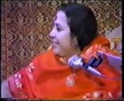 Archive video: H.H.Shri Mataji Nirmala Devi at Diwali 1983. Temple of All Faiths, Hampstead, London. (1983-1106)nMain talk: https://vimeo.com/30242020