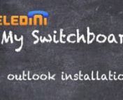 A brief description of how to configure your My Switchboard button in your email signature for Outlook users on Windows 8.