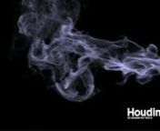 A quick Houdini reel project to make incense smoke. No Comp.WIP. Final to come soon after some feedback.nnAbout 5 million particles, simple custom emission shader (for fast rendering; final will use diffuse) with an opacity ramp based on particle age to control the look at the source and particle