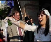 Adam Williams marries Chinese author Hong Ying in Italian hill-top village!