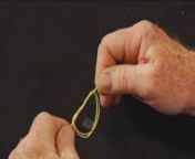 George Anderson demonstrates how to tie a tippet to a leader using the Double Surgeon&#39;s Knot.