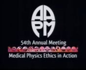2012 AAPM Annual MeetingnFor more information about the American Association of Physicists in Medicine, visit http://www.aapm.org/nnR Fahrig1*, G Frey2*, P Halvorsen3*, W Hendee4*, N Ozturk5*, J Prisciandaro6, C Serago7, G Starkschall8*, (1) Stanford University, Stanford, CA, (2) Medical Univ of South Carolina, Charleston, SC, (3) Alliance Imaging/Alliance Oncology, Newton, MA, (4) ,Rochester, MN, (5) The University of Chicago, CHICAGO, IL, (6) University of Michigan, Ann Arbor, MI, (7) Mayo
