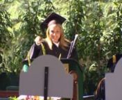Marlee Matlin delivers the 2014 Commencement address at Woodbury University.nnMarlee Beth Matlin was born to Don and Libby Matlin; she was their third child. Marlee lost much of her hearing at the age of 18 months. That didn&#39;t stop her, though, from acting in a children&#39;s theater company at age 7; she was Dorothy in
