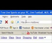 MyP2P - Live Broadcast Sports Competition Myp2p.eu on http://www.myp2pr.eu live streaming Free Live Sports on your PC and much more online.nWatch Myp2p.eu online here free!nIf you look for myp2p football, myp2p.eu live sports, myp2p.eu, www.myp2p.eu, myp2p sopcast and other queries you are in the right place.