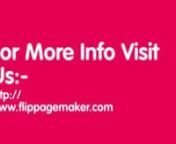 Website: http://www.flippagemaker.com/flippingbook-maker-mac/ - nFlipbook maker for Mac provided by flippagemaker.com has been updated to a new version recently. More free flip book templates and themes can be used to quickly create attractive flash&amp; html5 flipbooks.