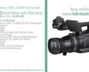 Our Price: &#36;2055 Buy from http://www.hdvtools.com Brand New Panasonic HDC-Z10000EZ Twin-Lens 2D/3D PAL Camcorder with Warranty and Fast DeliverynnWhat’s in the box:nPanasonic HDC-Z10000 Twin-Lens 2D/3D Camcorder nAC Adapter nAC Cable nDC Cable nCGA-D54 Lithium-Ion Battery Pack nBattery Charger nIR Remote with Lithium Metal Battery nComponent AV Cable (AV Multi) nUSB Cable nLens Cap nHD Writer XE 1.0 Software n1 Year Limited WarrantynnFor further information, please don&#39;t hesitate to contact