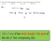 NCERT Solutions for Class 10th Maths Chapter 6 Triangles Exercise 6.4 Question 9