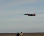 Last QF-4 to be converted by BAE does a flyby at Mojave, CA (KMHV).