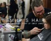 What makes Emily unique is that by age three her golden [brown] locks were long enough to be made into a wig for a child with cancer.As Emily states in the video,