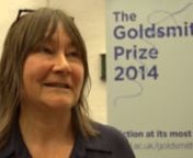 Author Ali Smith on being shortlisted for the Goldsmiths Prize 2014nnAbout Goldsmiths Prize:nnThe Goldsmiths Prize has been established to celebrate the qualities of creative daring associated with the University and to reward fiction that breaks the mould or opens up new possibilities for the novel form. Accordingly, the annual prize of £10,000 will be awarded to a book that is deemed genuinely novel and which embodies the spirit of invention that characterises the genre at its best.nnGoldsmit