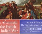 Andrew Robertson: The French and Indian War from indian