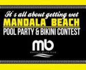 Pool Party &amp; bikini contest. Todos los martes a partir de las 10 pm en MB Cancún