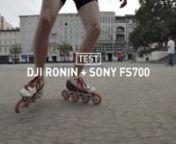 Recently we have tested a DJI Ronin stabilizer with Sony NEX-FS 700 camera on it. Our aim was to compare how Ronin handles filming while the operator is running vs on rollerblades.nHow did it do? See for yourself!nnCam-L Studio is a production house, but we also specialize in handling sets and events. We work on gyroscopic stabilizers using Alexa M, RED, Sony F55 / F5, Nex-FS 100/700, Canon C100 / C300 DSLR cameras. nFor more information visit our website: www.cam-l.plnWe are more than willing t