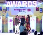 On July 18th, 2014, I was nominated &amp; attended the Entrepreneur India 2014 – AWARDS NIGHT at the Vivanta By Taj – Surajkund. I was astonished to be selected as Young Entrepreneur of the Year – 2014 and received Award by Franchise India - Entrepreneur India 2014.