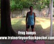 Frog Jumps from frog jumps