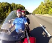 J.D. and Jinha enjoying another ride on their 2012 Honda Goldwing. Today however, Jinha decided to bring along the GoPro Hero 3+ Black camera to see what she could videotape. While the Goldwing is smooth as silk, the camera did manage to bounce around a bit in the 70 MPH winds, The video turned out much better than we thought it would though...