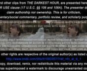 This and other clips from THE DARKEST HOUR, are presented here undernthe FAIR USE clause (17 U.S.C. §§ 106 and 106A). The presenter does not nclaim authorship nor ownership. This is for criticism,ncommentary/social commentary, #portfolio review, and #scholarly purposes.nnAll other rights are respective of the original author(s) as listed at: nhttp://www.imdb.com/title/tt1093357/?ref_=fn_al_tt_1nDo not copy, download, remix, nor redistribute this material via any method(s).nArtist has superimpo