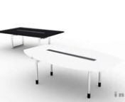 In-tensive is a forerunner of modular electrified meeting tables and the most versatile meeting table system on the market. First introduced back in 1998 in Nokia Research Center In-tensive has proven useful in meeting rooms all over the world. The modular structure, table tops in different shapes, sizes and materials and a large variety of leg versions make In-tensive suit both modern and classical interiors. All In-tensive tables have a spacious cable tray for easy cable management and differe