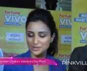 Parineeti Chopra says she will be working on Valentine&#39;s Day this year and doesn&#39;t have any romantic plans for the day.n