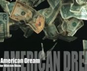“An American Dream traces the rise of late-stage capitalism in the United States, and the decline of personal interaction. Money, violence, and consumerism dominate the images here, as befits a society in which 1% of the populace control 99% of the nation’s wealth, leaving the rest of us as mere spectators. In the final analysis, An American Dream is a requiem for a society in which inequality is the new norm.” – Wheeler Winston Dixonnn
