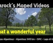 Marock´s Moped Videos – Royal Enfield 535 Gespann &amp; Sommer Diesel on TournMarock´s Moped Videos – Royal Enfield 535 Sidecar &amp; Sommer Diesel Bike on TournnWhat a wonderful Year – what fantastic Days in the Alps – Remember these Days:n8.850 km with my Diesel Bike and 900 km with my Royal Enfield 535 SidecarnnnMarock´s SD - Ride to the Alps - 2 Days with 2 Diesel-BikesnUnterwegs mit mr-bicycle in den Tiroler AlpennVideo-Links:https://vimeo.com/133361837nnFreitag: 400 km / Thoma