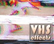 Creation VHS Effects is a huge collection of realistic effects for making your footage look like a damaged VHS tape or analog TV signal in After Effects. Learn more at http://creationeffects.com/creation-vhs-effects.html.nn