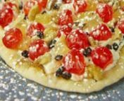 Looking for a way to jazz up your holiday fruitcake recipe?Get a little #naanTraditional with this fruitcake recipe from Stonefire Authentic Flatbreads!nnto make:nn1) spread vanilla frosting on flatbread and coat thickly.nn2) top with candied cherries, pineapple, walnut pieces, currants and other