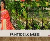 Famous silk sarees at https://www.shatika.co.in/sarees-from-india/fabric/indian-silk-sarees-online.html Shatika online handloom store offering the wide collection of pure silk sarees online from the different regions of India. Buy exclusive designer silk sarees for weddings, reception, parties, meetings &amp; special occasions.
