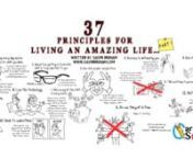 I thought I would share 37 principles that I have learnt and taught over the years that have made a significant difference in mine and other peoples&#39; lives...nn1. Get up every day and be grateful for what you have. Focusing on what you don&#39;t have is an energy sucker. Start from a place of gratitude and you will be more motivated and achieve more.nn2. Spend time getting in touch with what is truly important to you. Our values shape and drive us. Stop living someone else&#39;s life and live your own.n
