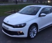 White Volkswagen Scirocco 2.0 TDI Turbo Diesel GT 6 Speed Climate Control Just 2 Owners Full VW Service History 8 ServicesnnSee our latest Volkswagen stock: http://www.mccarthycars.co.uk/used-cars/volkswagennnMcCarthy Cars 72-74 Mitcham Road, CroydonnnMcCarthy Cars are an award winning, family-run used car dealer based in Croydon, London. We offer an extensive range of quality used cars for sale.nnWe have over 200 used cars in stock. We offer finance, part exchange and offer 4 years RAC Platinum