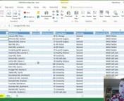 Excel Video 505 is devoted to introducing 3D Maps, the new mapping tools in Excel.If you have the professional version of Excel 2013 or the standard version of Excel 2016, you now have access to a mapping tool in Excel.We’ll work through the basics of getting started in this Excel Video.The first key is that you need the internet for 3D Maps to work, since Microsoft uses Bing (surprise!) to map the data.nnWatch how my first attempt to map data doesn’t work.Excel has to have data in a