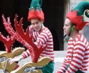It was near Christmas in 2013 - I was walking through the Town Hall grounds in Sydney when two Elfs jumped me and I was required to watch their riding as they pulled along Santa&#39;s sleigh. A strange tradition in Sydney. The Elfs - Pat &amp; Matt Rose and others - Filmed and Created by David Rose.