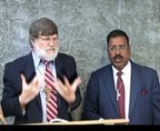 Rev. Nobel Samuel with Rev. Dr. Brad LongnIn Urdu and English teaching on how Jesus Christ enables Christ o
