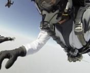 Michael is the first artist ever to perform a HALO Jump from an altitude of 10,000 m / 32,800 ftnOn 30th June and 1st July 2014 Michael Najjar performed two HALO Jumps at the West Tennessee Skydiving Center in the USA. HALO is short for High Altitude Low Opening and the jump is the most dangerous of all skydiving techniques. Invented by the U.S. Air Force, only 135 civilians worldwide have made a HALO jump so far. Michael is the world´s first artist to make this extreme skydiving adventure expe