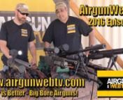 Bigger is BETTER! Let’s shoot some Big Bore Airguns!nnPlease scroll down for links to all the products seen in this episode and to also support our sponsors.It?s a great time to be an airgunner!nnWhen I used to think of airguns I only thought of them as plinking toys.It wasn’t until I really started getting into the sport that I learned that Airguns and pellet guns have come a very long way from what I remember as a youngster.Today’s list of available, extremely powerful, airguns con