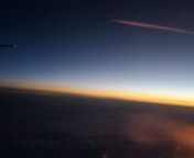 It was early in the morning at 05.13.06 from Doha-Katar nach Frankfurt-Deutschland when an aircraft accompanied us.
