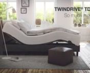 Watch this video about the LINAK dual actuator, TWINDRIVE® TD4. The TD4 is specially developed for all types of slatted beds and box spring beds with a moderate need for power. nnMore info at:nhttps://www.linak.com/products/dual-actuators/td4-standard/nhttps://www.linak.com/products/dual-actuators/td4-advanced/