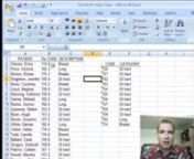 Excel Video 68 shows how to nest functions, or put a function inside another function, in Excel.VLOOKUP is a powerful function, but it is even more powerful if you can combine other Excel functions inside VLOOKUP.In Video 68, we have a table of patients and ICD-9 codes and a table that categorizes the ICD-9 codes into groups.Rather than list each ICD-9 code in the grouping table, it’s much more efficient to group the diagnosis codes by the first three digits of the code.nnWe’ll use t