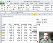 The next time you need to “do the math,” do it in Excel with the basic math functions explained in Excel Video 231.Excel makes it easy to add, subtract, multiply and divide.Today we’ll go through an example of each function in the context of a sample fee schedule.As long as you know that each Excel formula starts with the equals sign and the +, -, *, and / symbols Excel uses, you’re well on your way to getting Excel to do the math for you.nnAs you watch, notice that I always use