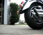 Check out the nice rumble of the V&amp;H Powershots exhaust on my Vulcan VN2000.