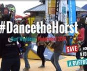 Watch Horst&#39;s awesome dance in full!nnSurf Worldcup Podersdorf at 14 pm on 1st of Mai 2015. A flash-mob of 12 Horsts- the Longboarding Horses shaking their butts and dance the RUFFBOARDS blues.nBut, most important: A huge thank to our actors!!!! You`re so f**** awesome!!!!nnSAVE A HORSE, RIDE A RUFFBOARD!nnwww.ruffboards.comnnPowered by CURT and JBL!nn‪#‎ruffenough‬ ‪#‎neverstopboarding‬ ‪#‎horst‬ ‪#‎flashmob‬nSong author: Big &amp; Rich- Save a horse (ride a Cowboy)n“S