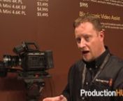 An interview from the 2015 National Association of Broadcasters Convention in Las Vegas with Dan May of Blackmagic Design. Blackmagic Design creates the world’s highest quality video editing products, digital film cameras, color correctors, video converters, video monitoring, routers, live production switchers, disk recorders, waveform monitors and real time film scanners for the feature film, post production and television broadcast industries. In this interview Dan talks with us about a Prod
