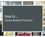 Here at http://www.onestopinteriors.co.uk we know the importance of creating the right look for your home. Therefore you will want to be sure you choose the best bedroom furniture that suits you. We have put together this handy video http://youtu.be/bTPyKQQr5Ig with tips on how best to choose your bedroom furniture as a guide to getting you started on your next home project. From our very own bedroom furniture Nottingham team we are Onestop Interiors Trade Outlet &#124; Unit 13 Rani Drive &#124; Nottingha