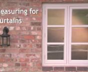 A straightforward explanation in just 4 minutes of how to measure your windows for our made-to-measure curtains to ensure they fit beautifully and hang exactly as you want them to.