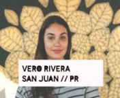 Broadcast on International Women&#39;s Day, March 8th 2019 on Bronxnet TV, Optimum 68 / FiOS 34. nnSan Juan, Puerto Rico November 2013- Vero Rivera is an emerging artist who covers the concrete walls of San Juan with delicate imagery of foliage native to Puerto Rico. When I met Vero, she had just come back from a trip to Japan and when she told me, in my mind it made perfect sense that she would travel to a country with a strong artistic culture of calligraphy and delicateness. Her work is full of s