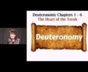 Today we begin our study of Deuteronomy, the final book of the Torah. Deuteronomy begins with Moses recalling the 40 years of events leading up to the entry into the Promised Land.The pinnacle event of these 40 years was the creation of the Ark of the Covenant, which contained the true presence of God.God’s pedagogy is to gradually unfold His plan for salvation, and Sharon gives us a masterful lecture showing the progression of the Ark.First the true presence is contained within the Ark,